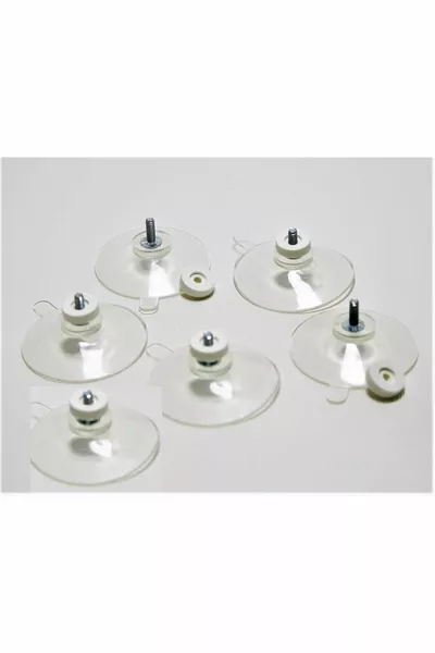 Набор вакуумных присосок с винтом, 6 шт., присоска для кошачьей стеклянной кровати