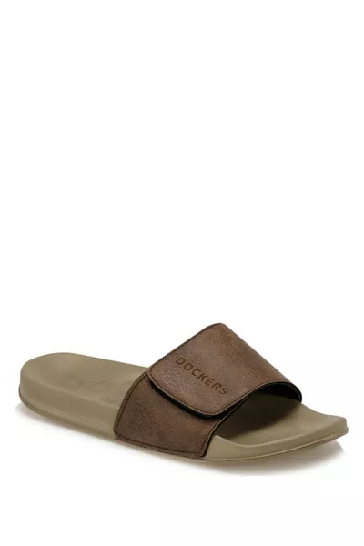  Brown Men's Slippers 