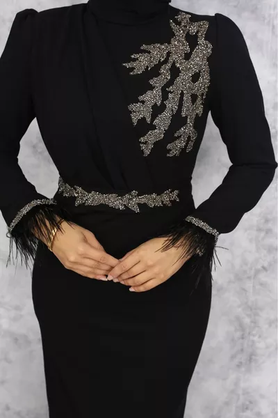 أويكو فستان سهرة محتشم