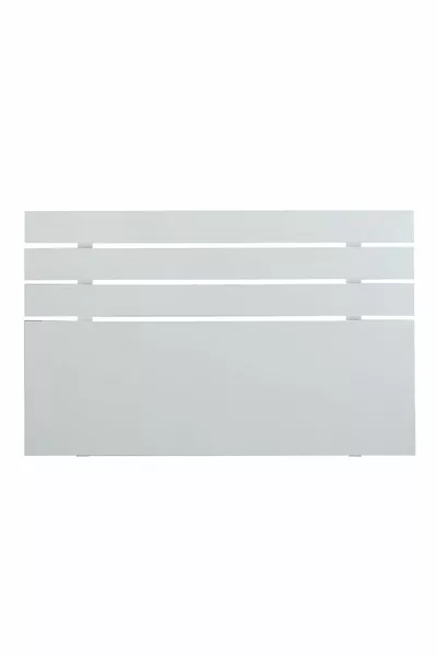 رأس سرير هوجا مزدوج أبيض 1ك / سم قاعدة السرير