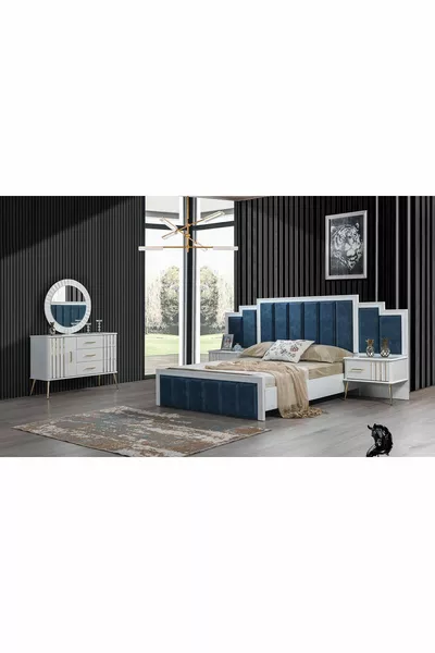 Erva MDF Bazalı Yatak Odası Takımı