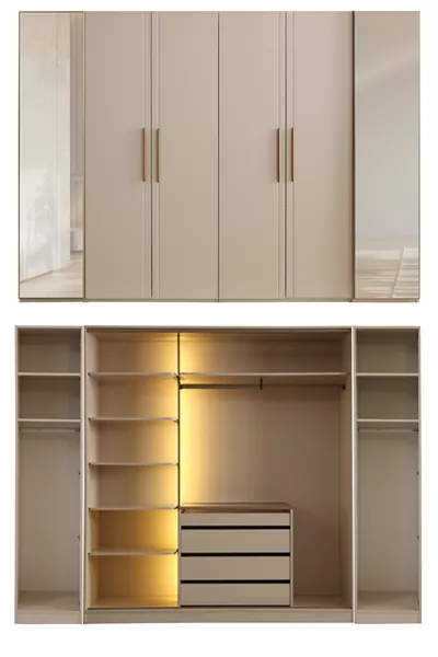 Valencia Yatak Odası Takımı 6 Kapaklı