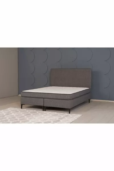 Комплект Luna (основание с подушкой и кровать без коробки) Антрацит