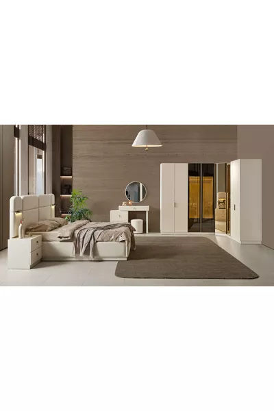 Sofya Base Bedroom - Corner Wardrobe