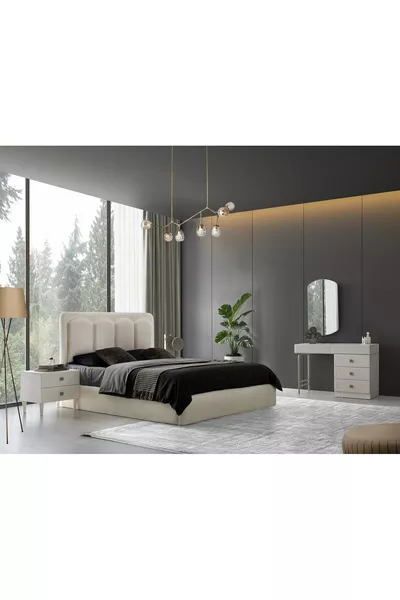 Slaapkamer met MDF-base van Likya