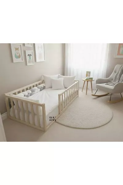 سرير أطفال وطبيعي مونتيسوري عصري