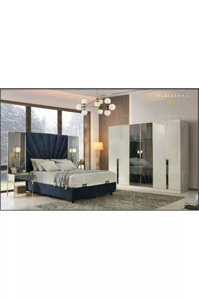 BARCELONA MDF SLAAPKAMERSET