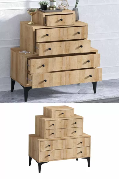 خزانة غوبي من خشب البلوط الياقوتي