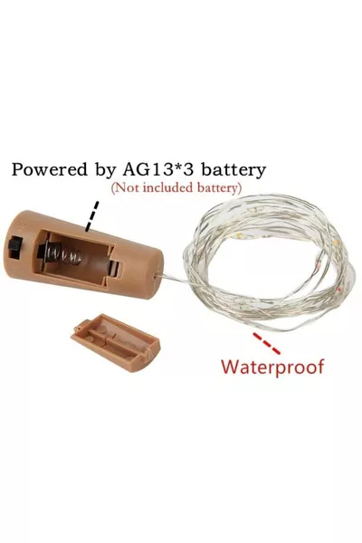  M дневна светлина гъбовиден щепсел LED 5 броя