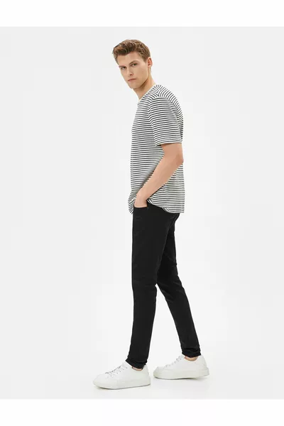 Skinny Fit Denim Pants Michael Jean