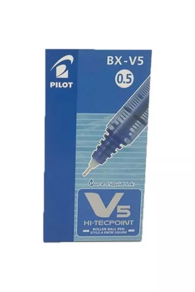 Hi-tecpoint  Needle Tip Roller Pen Blue