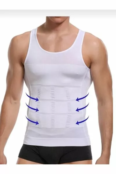 Fitform Men's Tank Top Corset Ultra Chest Lifting Gynecological Corset Abdominal Shaping Posture Corrector Corset