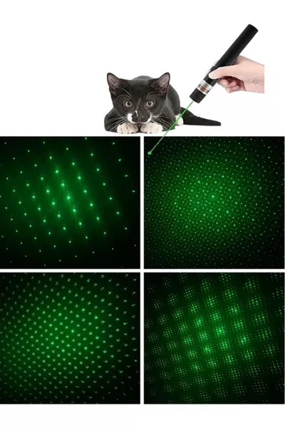 Yeşil Şarjlı Lazer Pointer mw (yakıcı)