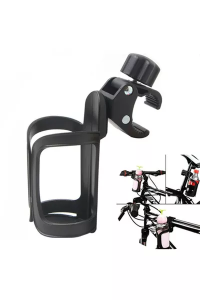 دراجة عربة أطفال حامل زجاجة حافظة زجاجة قنينة ماء سلة زجاجة مقبض إطار