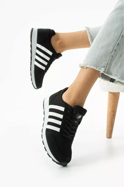 Женские повседневные кроссовки с сетчатой верхней частью, шнуровкой, легкие, эластичные, без запаха, для ходьбы и спорта