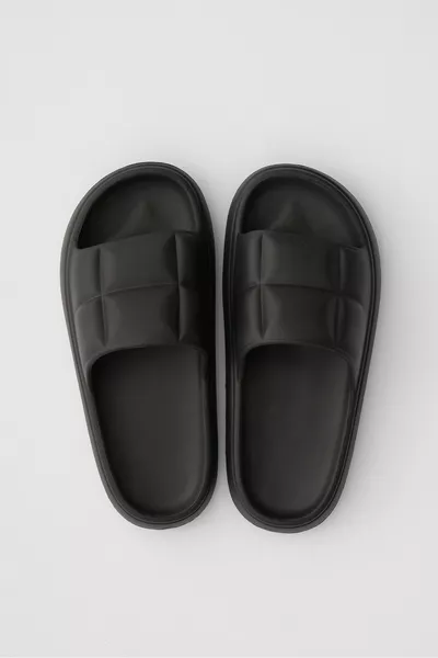 ليسا صيفية سيدة إيفا سوداء - صندل منصة يومي للشاطئ