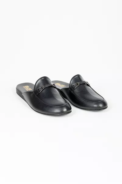 Black Men's Guest Dowry Bundle and Groom Slippers