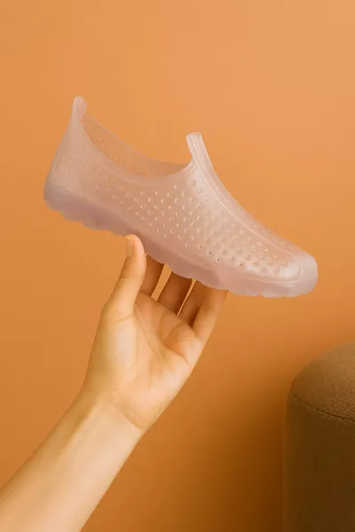 Unisex Water Shoes Non-Slip Sole Stylish Pool Transparent Beach Rafting Rubber Sandals