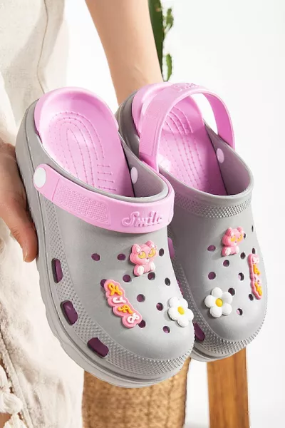 Удобни чехли с твърда подметка за високи натоварвания за болници, готвачи, медицински сестри и лекари, кръстосани сандали сабо