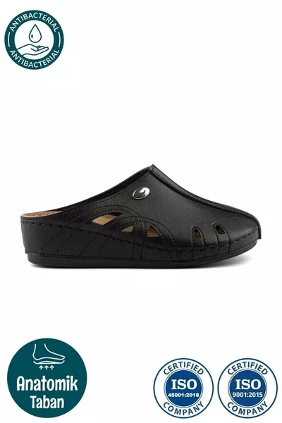 حذاء نسائي طبي كامل تقويمي تشريحية للطبخ والعمل والمستشفى للأطباء والممرضات مغلق من الأمام