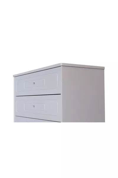 Duru MDF Kommode, Weiß