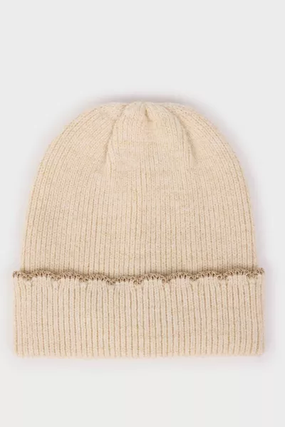 Women's Basic Plain Knit Beanie WN