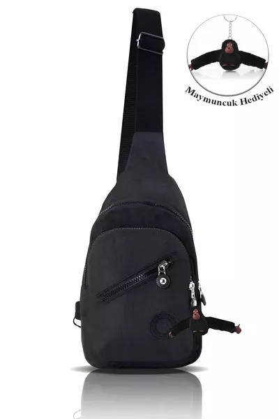 Unisex Çapraz Askılı Çanta Göğüs Çanta Tek Kol Omuz Çanta Suya Dayanıklı Günlük Bodybag