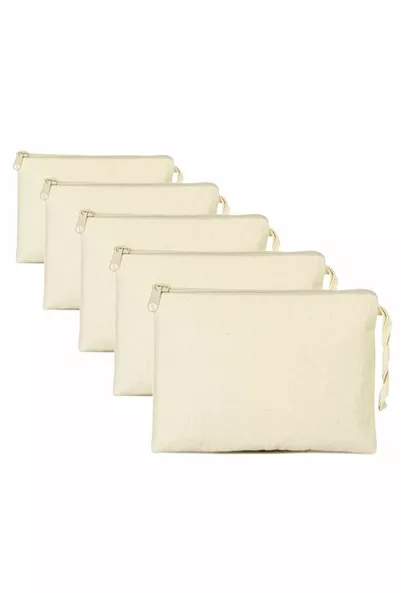 Bez Çanta 5 Adet Clutch