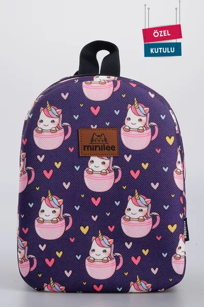 حقيبة ظهر أطفال لطيفة يونيكورن 0-8 سنوات - روضة، حضانة [بصندوق خاص]