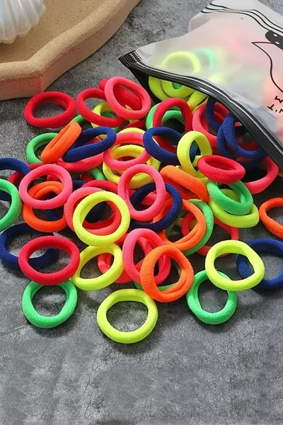 Set de pinces à cheveux néon pour femmes