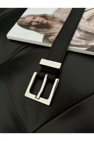 Quadratische Schnalle Damengürtel, Hosen Gürtel, Jacken Gürtel, Kleid Gürtel