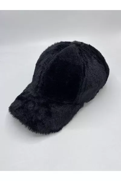 Casquette de baseball tendance en peluche d'hiver pour femme