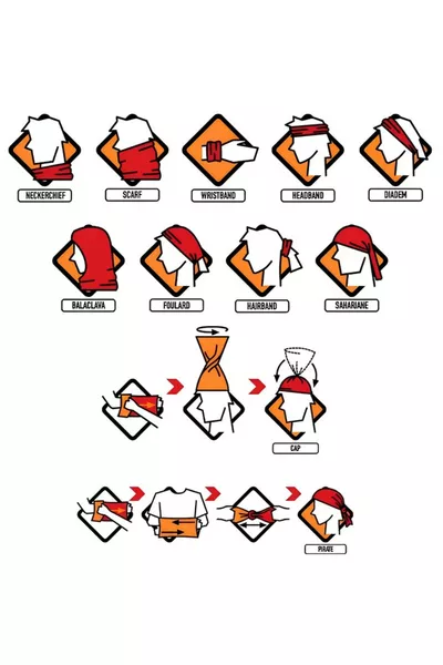 Tsk Ново Пехотен Камуфлаж Безшевен Тръбен Шал Маска Лента за Глава Шапка
