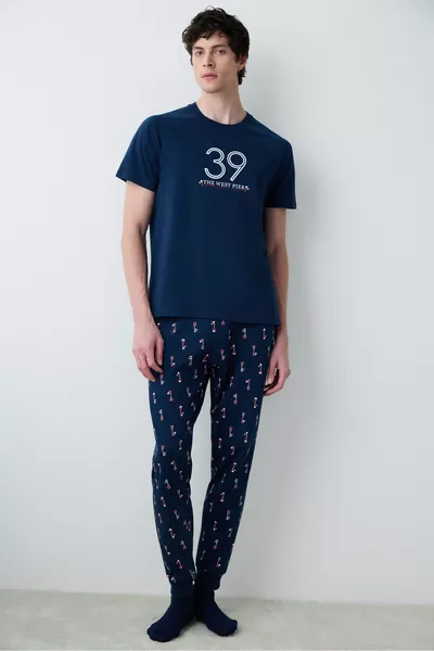 West Pier Пижама с пъстра панталон