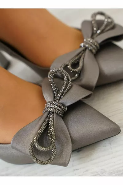 Вечерни обувки Platinum Bow Stone