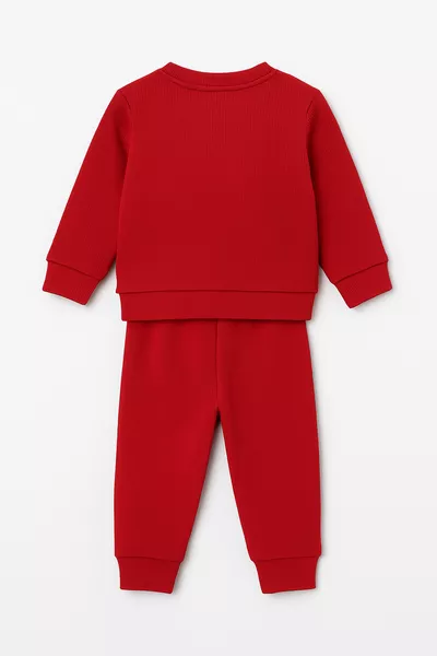 Baby- und Kinderbekleidung 2-teiliges Ober- und Unterteil-Set