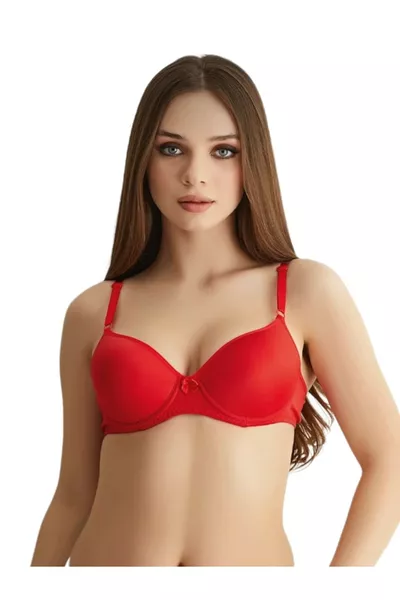 حمالة صدر يومية نسائية مبطنة من القماش الدقيق مع سلك