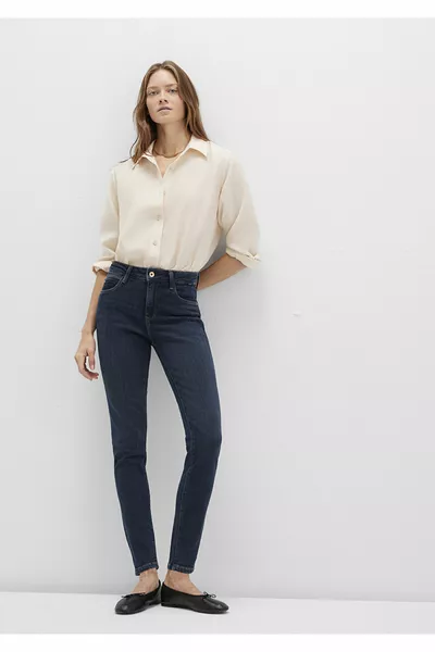 Jean Tess Gold Premium Indigo Bleu Foncé Ombré 