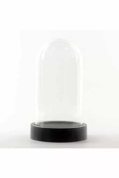 Обратный колпак из пластика с основанием и стеклом из оргстекла