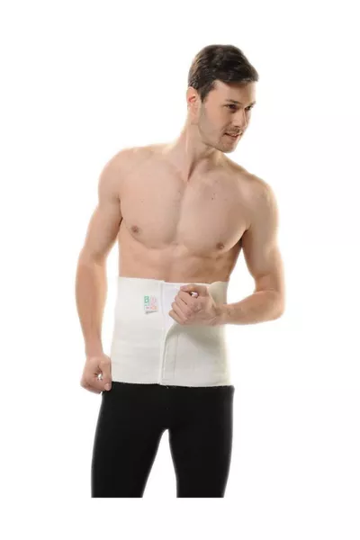 Orthopedic Velcro Wool Crochet Waist Corset