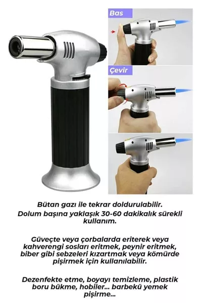 Профессиональная зажигалка с металлическим корпусом, перезаправляемая, 