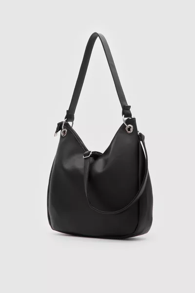 Женская сумка на плечо Valerie Oval, черная