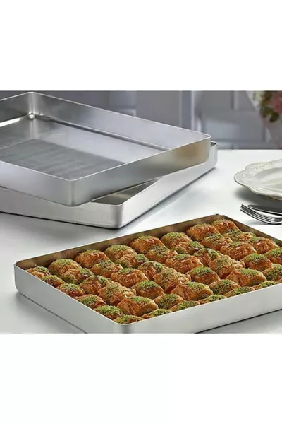 1 صينية رقائق ألومنيوم ()  غ ألومنيوم  x  رمادي