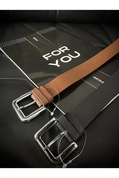 منتج عرض مزدوج حزام سروال نسائي كلاسيكي بسيط ذو زوايا، حزام سترة، حزام فستان