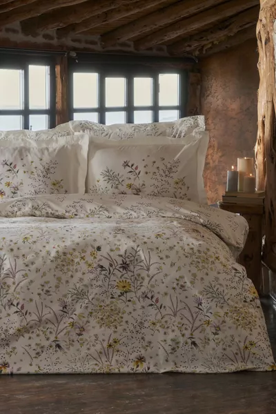 Lussi Yellow % Cotton Double Duvet Cover Set