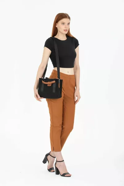 Black The Tote Bag Women's Shoulder Bag