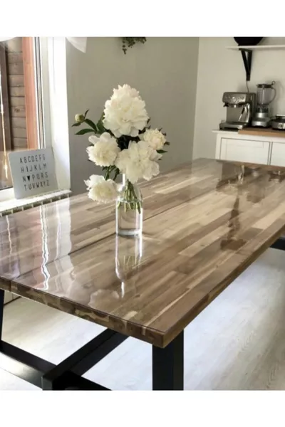 Transparent Table Oilcloth 2.3 mm Net Thickness