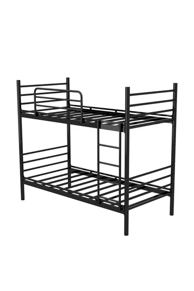 Damla Classic () Zwarte Stapelbed en Bedframe