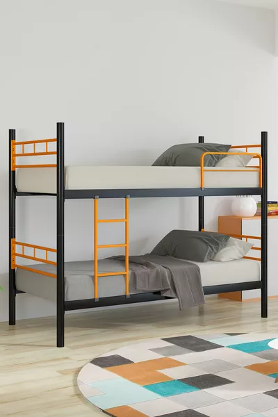 Ranza, Mete  Metal Ranza, Ayrılabilir, Turuncu Siyah