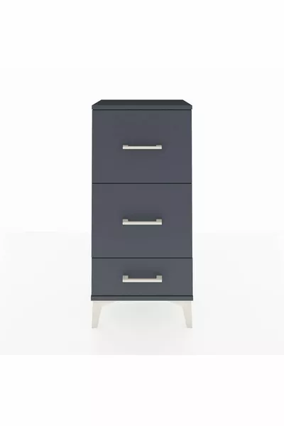 أرجس كومودين بثلاثة أدراج أنثراسايت-أنثراسايت